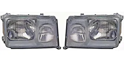 DEPO Headlights Front Lamps Pair For MERCEDES A124 C124 W124 84-93 1248205361 • $284.08