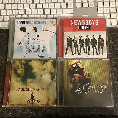 Newsboys RARE OOP CD LOT Love Liberty Disco United Phil Joel Paul Colman • $9.95