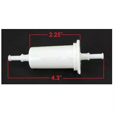  In-Line Nylon Fuel Filter 4.3  Long For 3/16  Or 1/4  Line  07-243-01 / 12-1148 • $5.68