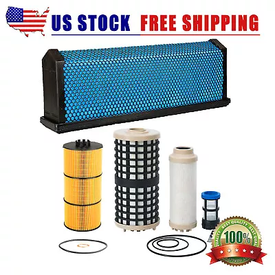 Fuel & Oil Filter Kit Fits For Detroit DD13 DD15 DD16 PF9924 AF27879 P551005  • $105.59