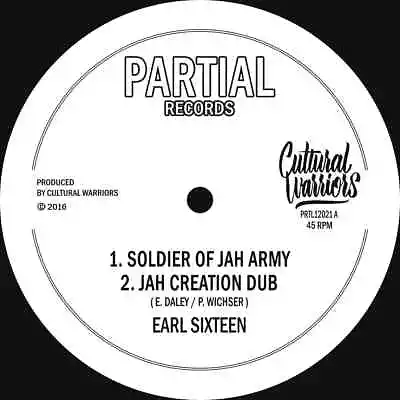 Earl Sixteen | Black 12  | Soldier Of Jah Army | Partial Records • £12.34