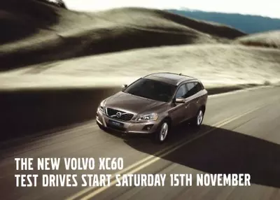 Volvo XC60 UK Market Car Sales Brochure 2008 Free UK P/P • $9.85