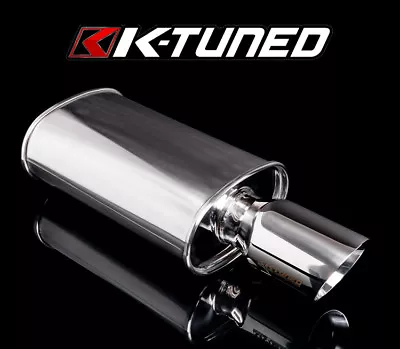 $229 • Buy K-tuned Muffler 3  Universal 19  Short (brushed Finish) Ktd-mfs-30s