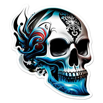 Cool Tribal Skull Sticker • $3.96