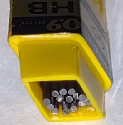 ONE Tube Pentel Mechanical Pencil Refill Lead 0.9mm HB Hi-Polymer 15pcs  Per Tub • $2.04