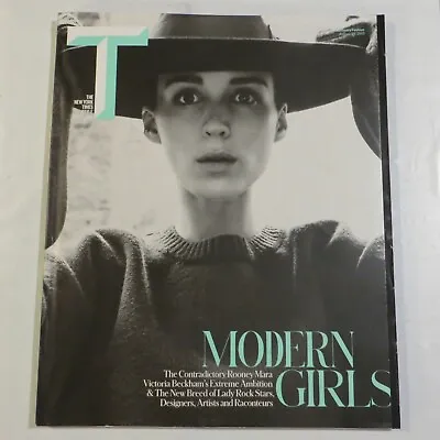 New York Times Magazine August 2013 ROONEY MARA Victoria Beckham D9 • $39.97