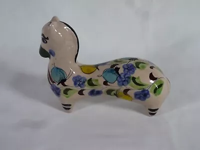 Tonala Pottery Horse Pony Planter Mexico Folk Art 5   Tall Signed • $32