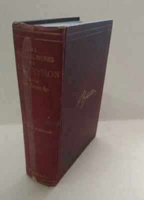 £6.99 • Buy Vintage The Poetical Works Of Lord Byron, With Memoir, 1894 CG P16 