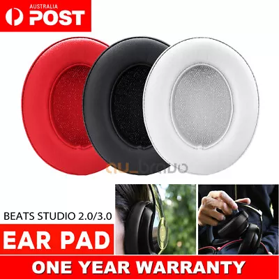 $8.85 • Buy New Soft Replacement Ear Pads For Beats By Dr. Dre Studio 2.0 3.0 Wired Wireless
