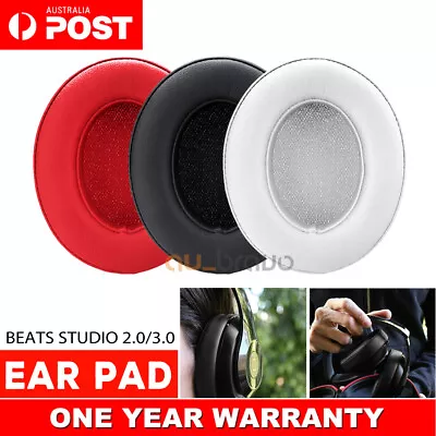 New Soft Replacement Ear Pads For Beats By Dr. Dre Studio 2.0 3.0 Wired Wireless • $10.55