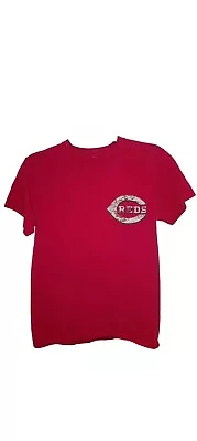 MLB Cincinnati Reds Baseball Camouflage Logo T-shirt Men's 2XL XXL* • $5