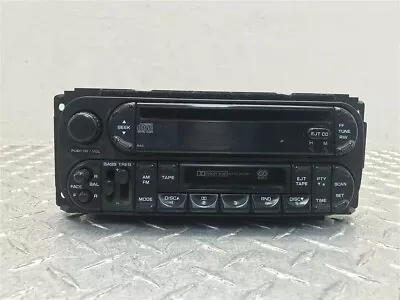 2002-2003 Dodge Durango Audio Radio Am Fm Cd Cassette Player Oem 56038555ae • $85