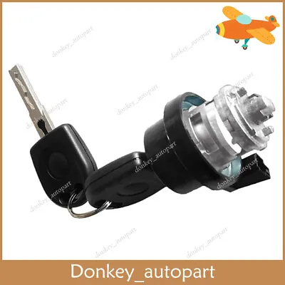$19.07 • Buy Ignition Switch Lock Cylinder With 2 Keys For Skoda Fabia Seat Leon VW Beetle