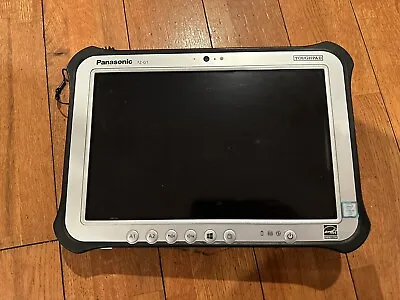 PANASONIC TOUGHPAD FZ-G1 Core I5 6300U 2.3GHZ 8GB RAM 256GB  Ext Battery Life • $210