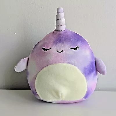 Kellytoy Squishmallow 5 Inch Mini Sealife Plush Nabila The Narwhal • $8