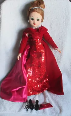 Beautiful Madame Alexander Doll 18  Red Evening Gown • $49.99