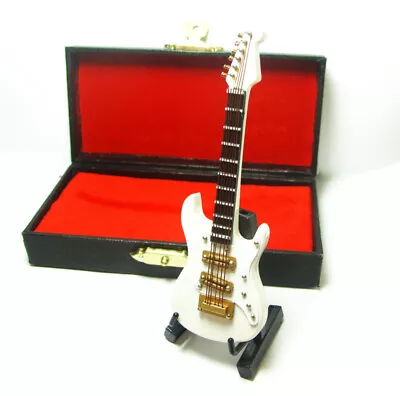 Dollhouse Miniature 1:12 Electric Guitar Music Bass Musical Instrument Decor Box • $11.63