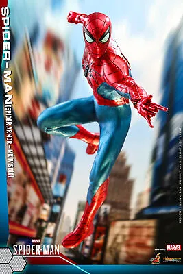 Spider-Man (Video Game) Spider Armor MK IV 12  Hot Toys 1/6 Scale Figure [VGM43] • $429