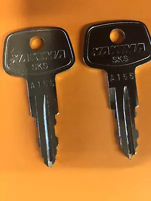 Pair  (2) Yakima SKS Replacement Keys A155 - Genuine / Original • $15