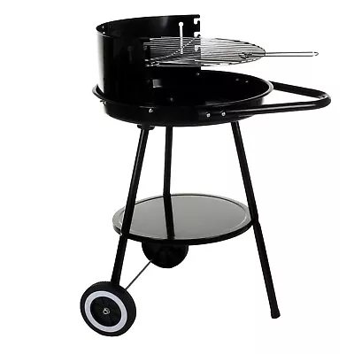 Garden Trolley Barbecue BBQ Grill Charcoal Patio Portable BBQ Wheel Marko Party • £16.99