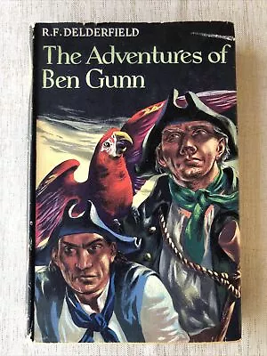 THE ADVENTURES OF BEN GUNN Book - RF Delderfield - 1950s Hardback FREE P&P • £8.95