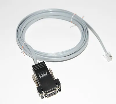 METTLER-TOLEDO PARCEL SCALE 10ft SERIAL CABLE RJ12-DB9 16317400A P30 PS60 PS90 • $15.29