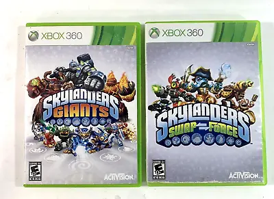 Skylanders Swap Force/Giants (Xbox 360 Bundle) • $9.50