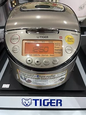 Tiger JKTS10A 5.5 Cups Induction Heating Rice Cooker • $850