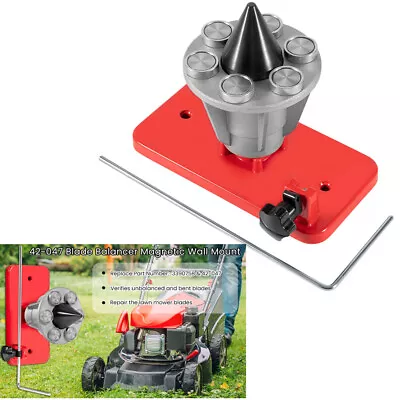 42-047 Magnetic Blade Balancer Wall Mount Lawnmower Zero Turn For Husqvarna Troy • $76.90