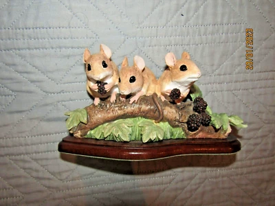 £34.99 • Buy Border Fine Arts Mammals Harvest Mice A27056 2015 Family Outing