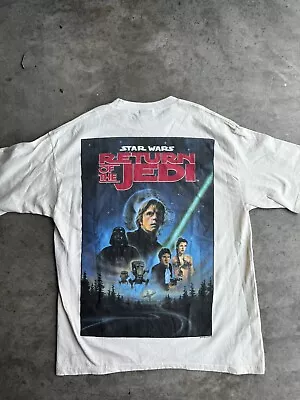 Vintage Star Wars Return Of The Jedi 1995 Promo Tee XL Mens Changes Brand • $67