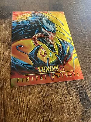 Venom 1995 FLEER ULTRA MARVEL SPIDER-MAN MASTERPIECES #8 Of 9 LIMITED EDITION • $7.99