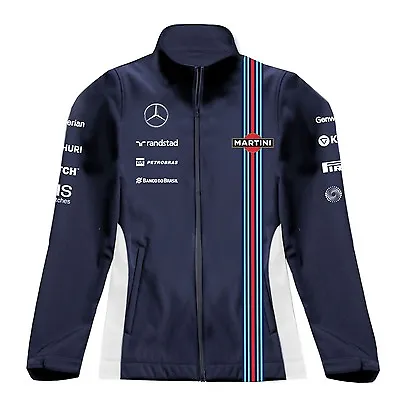 Williams Martini Racing Women's Team Softshell Track Jacket • $150