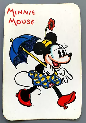 1930's Vtg Walt Disney Silly Symphony Snap Cards/Chad Valley Games Minnie Mouse • $60