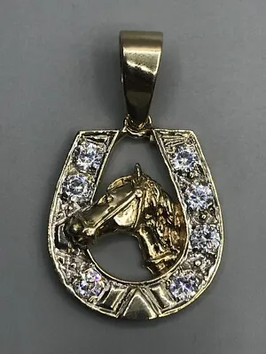 9ct Gold Horse Shoe Pendant  • £610