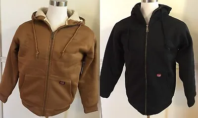 NWT Wrangler Jacket Long Sleeve L/S Water Repellent Hoodie Sherpa Lined Full Zip • $44.50