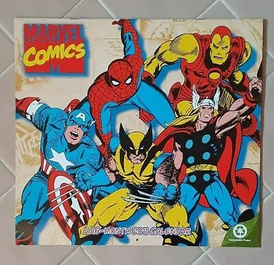 Marvel Comics 16-Month 2011 Calendar • $40