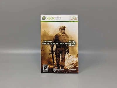 $9 • Buy Call Of Duty Modern Warfare 2 Xbox 360 Replacement Case & Manual Only No Game