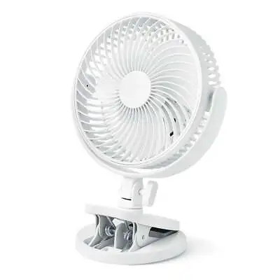 Mainstays 6-inch Style Desktop Or Clip-on AC Electric Personal Fan With 2 Speeds • $27.04