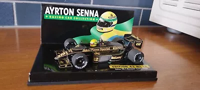 AYRTON SENNA  Edition 43 No12       Lotus  98 T-Renault Turbo 1986    • £36