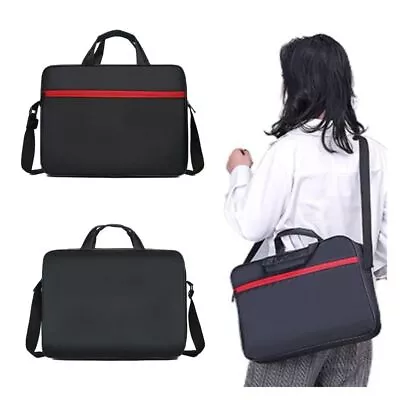 Business Briefcases Work Business Tote Bolsas Black Handbag Shoulder Lawyer Bags • $19.63