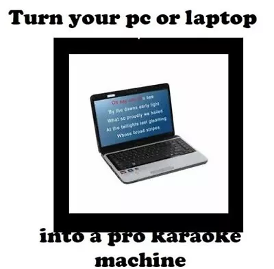 Pro Karaoke Software Turn Your Pc Or Laptop Into A Pro Karaoke Machine • £4.99