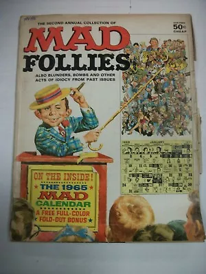 EC MAD MAGAZINE (1964) Second Annual Collection Of Mad Follies Don Martin • $4.95