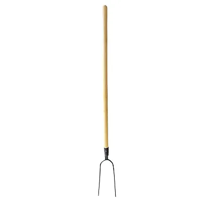 £13.49 • Buy Manure Hay Muck Out 2 Prong Fork With Hard Wood Handle Farm Horse Agricultural