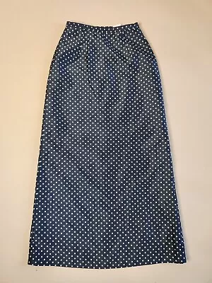 Long Skirt Size 10 Petite Polka Dot Tube Pencil Maxi High Rise Spotted • £21