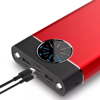 $17.80 • Buy Fast Charging 80000mAh Power Bank Digital Display Portable External Battery With