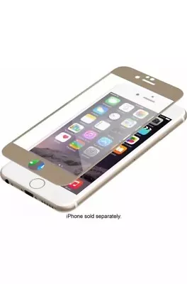 ZAGG INVISIBLE SHIELD GLASS LUXE SCREEN PROTECTORS IPhone 6/6s In GOLD FINISH • $12.50