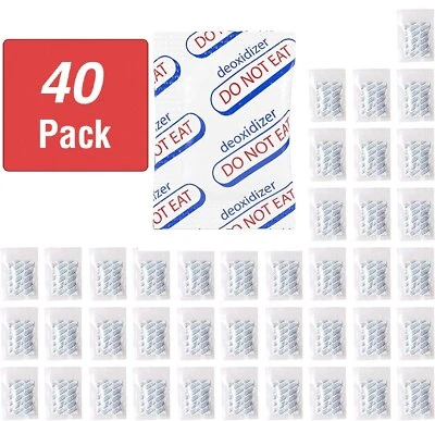 $7.95 • Buy 100CC Food Grade Oxygen Absorbers, Oxygen Absorbers For Long Term Food Storage