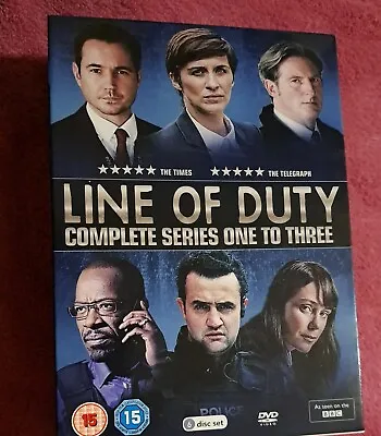 Bnwd. Line Of Duty Dvd Set Of 3. Complete Series 1-3 • £4.99