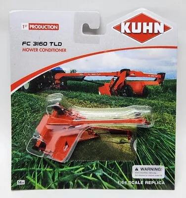 Kuhn FC 3160 TLD Mower Conditioner 1/64 Scale Model / Ertl / RMK • $38